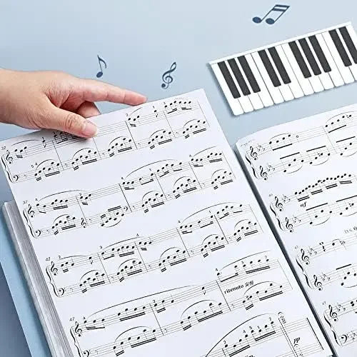 100-Pocket File Folder Display Book Plastic A4 Sheet Paper Document Holder, Letter Size Inserts File-N-View Business Presentatio