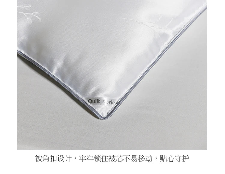 100% silk quilt natural mulberry silk spring autumn comforter thickened winter warm blanket fashion high end summer silk quilt