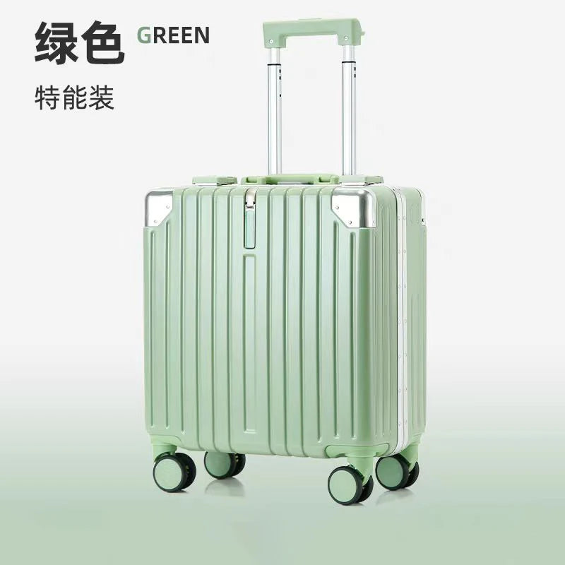 16 18 20 inch Boarding Box Front Opening Rolling Luggage Computer Laptop Layer Mini Travel Bag Cabin Trolley Case
