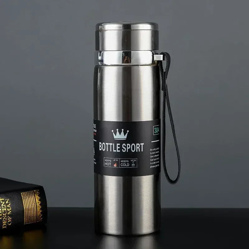 1L Thermal thermos Water Bottle Cold And Hot Coffee Thermal Thermos Vacuum Flasks Bottle Stainless Steel Thermos Bottle Gifts