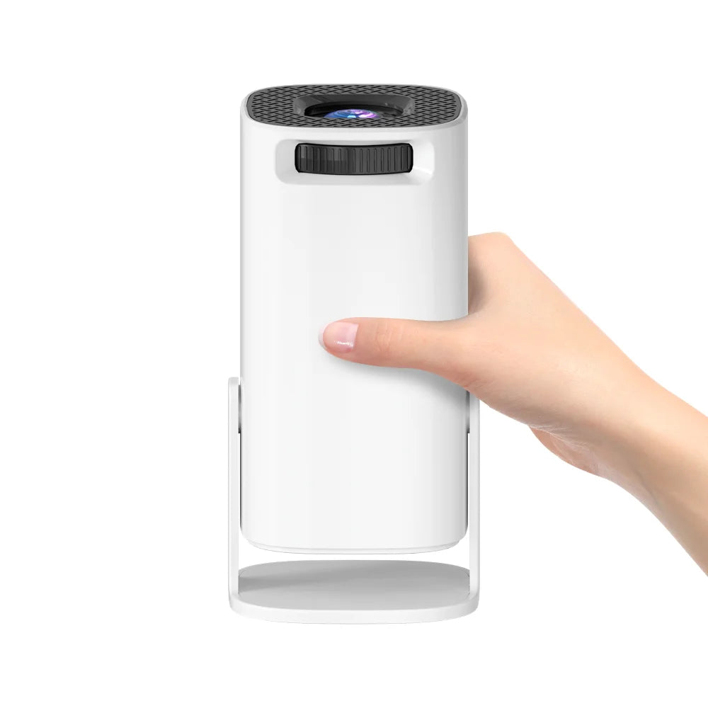 XIAOQIAODZ 4K Mini Portable Projector P30 Game Home Theater LED 8K 1080P Android Smart Video Pocket Wifi BT Cinema HD