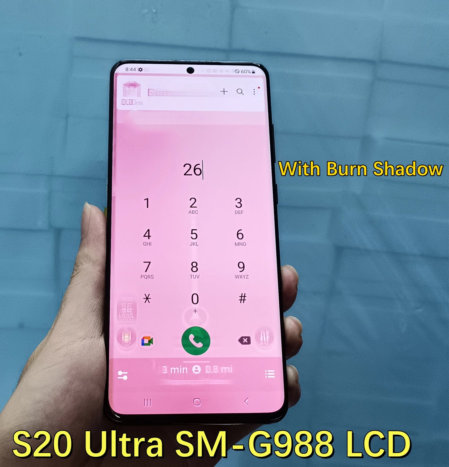 100% Work For Samsung Galaxy S20 Ultra G988 G988F LCD Display Touch Screen Digitizer Assembly For Samsung S20Ultra LCD With Line