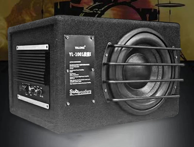 10/12 Inch 300/330W Dual Magnetic Dual Coil Passive Speaker Super Subwoofer Car Audio Fever DIY High Power Car Speaker