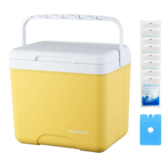 15L Camping Cooler Box Insulated Ice Chest Portable Ice Bucket for Camping Picnic Beach Drink Beverage Fishing