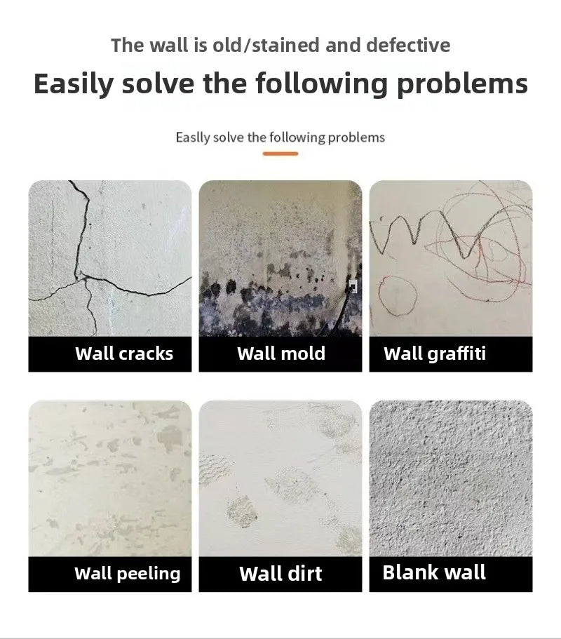 10-40PCS Imitation 3D Marble Wall Sticker Self Adhesive Waterproof Oilproof Wallpaper for Kitchen Tile Wall DIY Home Decoration