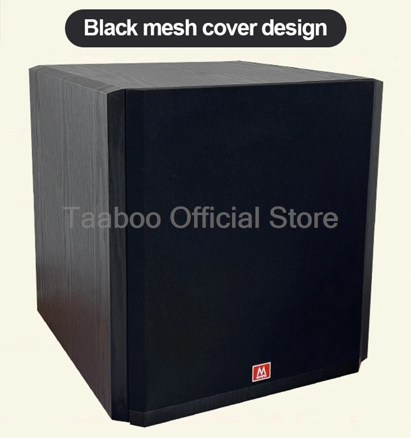 12/10 Inch Active Subwoofer Speaker High Power HiFi Fever Wooden Subwoofer Home Theater Audio Sound Box For AMP/PC/TV/DVD/CD