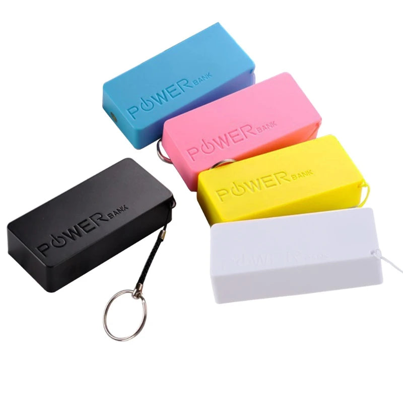 18650 Power Bank Battery Charger Case 5V 1A Portable USB Power Bank Kit Storage DIY Box For Phone MP3 Electronic Charging