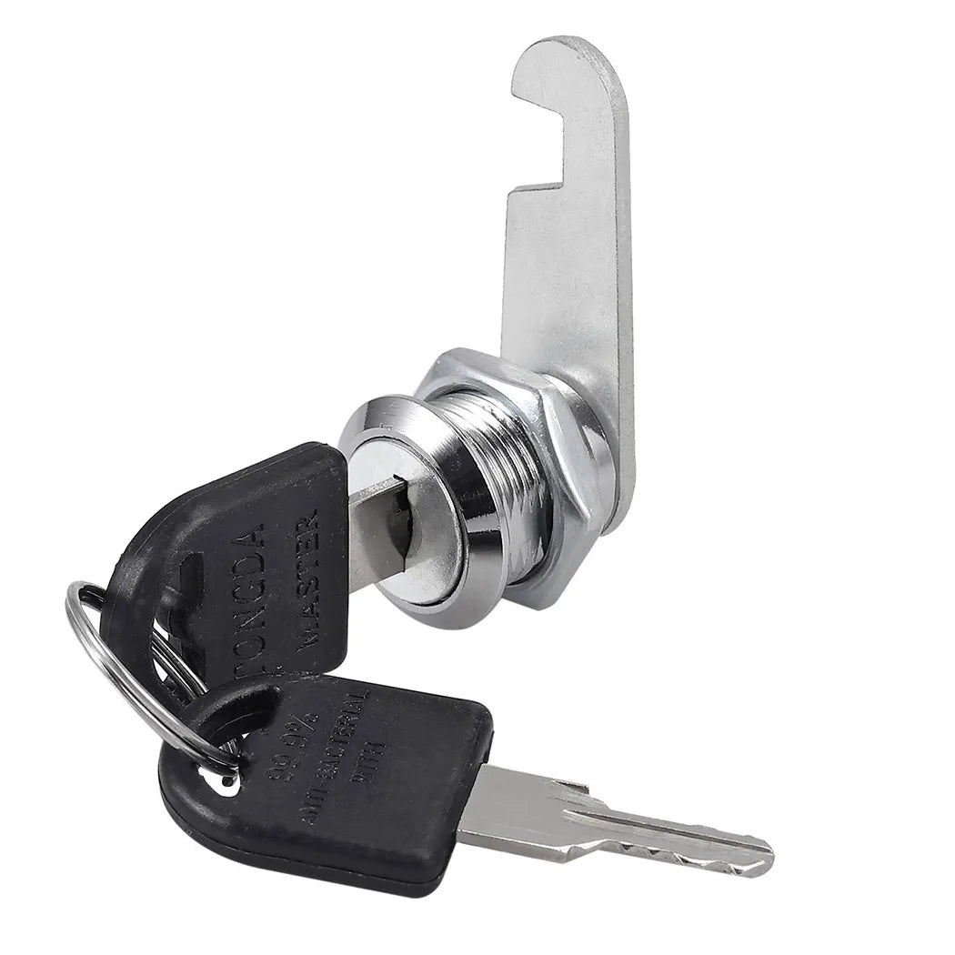 16/20/25/30mm Cam Lock Door Barrel Drawer Cabinet Mail Box Locker Cupboard + 2 Keys Cabinet Office Desk Letter Box Cam Locks