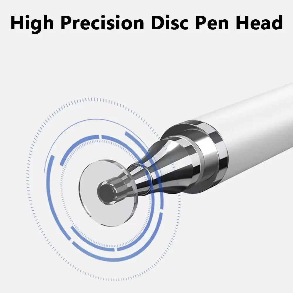 10Pcs Touch Pencil 2 in 1 Universal Stylus Pen for Tablet Laptop IPad IPhone Drawing Screen Tablet Pen for Huawei Samsung Phone