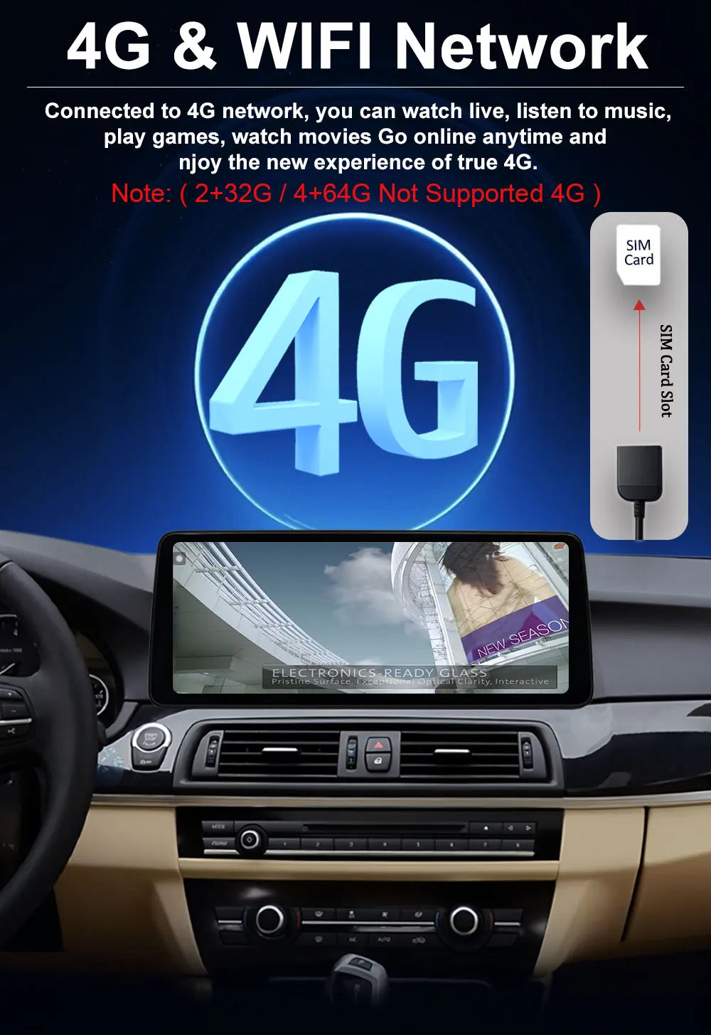 12.3 inch Android 14 GPS DSP BT Carplay Car Radio Multimedia Player for BMW 7 Series 2010 - 2015 CIC NBT System Auto Accessories