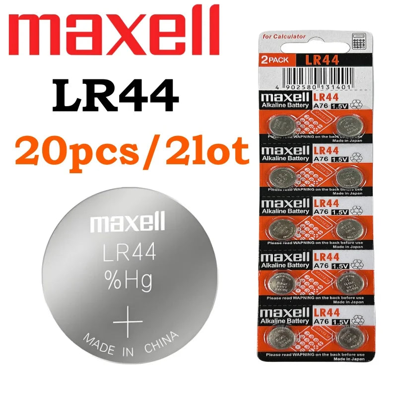 10-50pcs LR44 For A76 LR44 AG13 357 SR1154 LR1154 SR44 LR 44 Alkaline Batteries For Calculator Toy Remote Button Coin