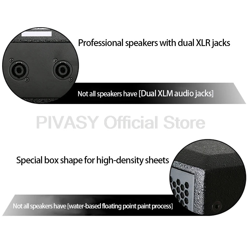 10/12 Inch Wall Mounted Speaker High Power Multi-function Sound Amplifier Professional Speaker for KTV Conference Stage Audio