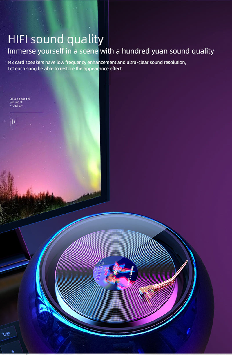 Wireless Bluetooth Speaker Powerful Portable TWS Speakers Mini Soundbox Bass Sound Box Support TF Card Subwoofer Music Play