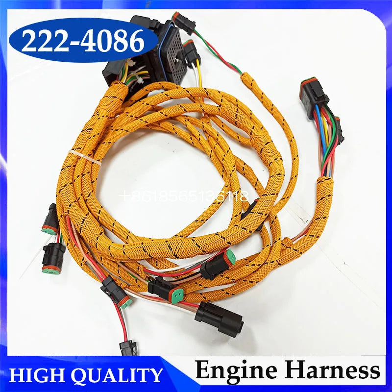 140H 160H 966G 972G D7R Engine Wiring Harness 222-4086 2224086 Cable Harness