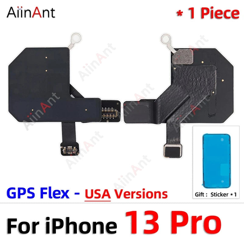 100% Test AiinAnt Bluetooth GPS Cellular Antenna NFC WI-FI Signal Wifi Flex Cable For iPhone 13 Pro Max mini with Sticker