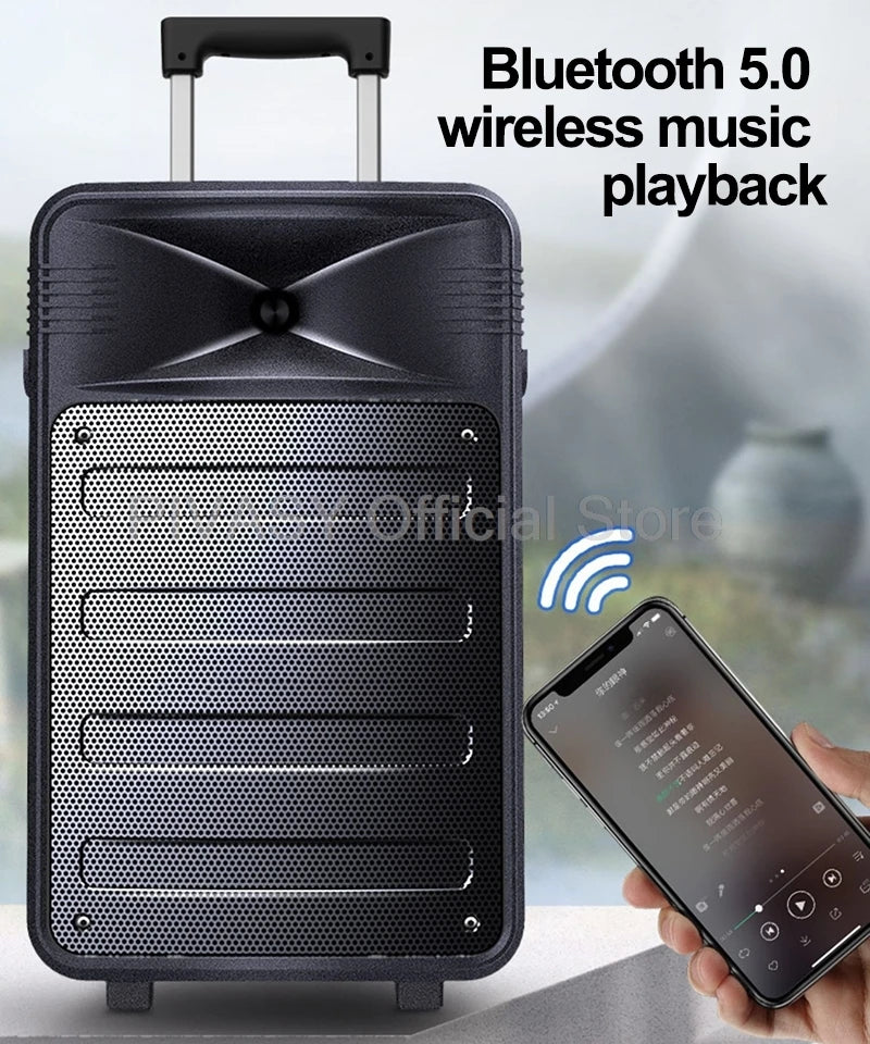 1600W High Power Audience Speaker 12 Inch Wireless Bluetooth Sound Audio Surround Subwoofer for DJ Stage Dancing Party Karaoke