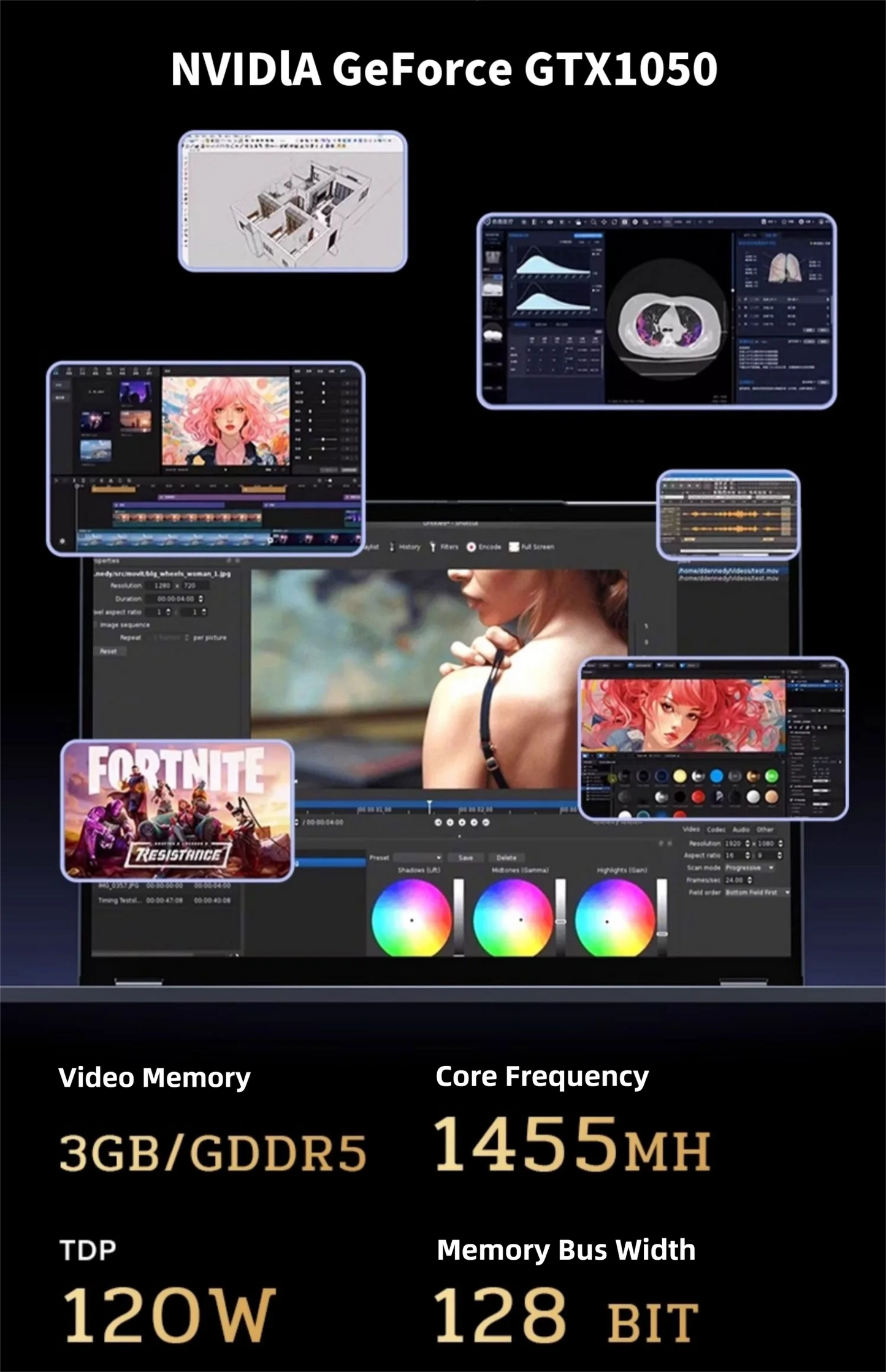 16.1" intel core i7-8750H gtx1050 gaming laptops portable notebook computer pc 32GB DDR4 1TB windows 11 Backlit Keyboard special