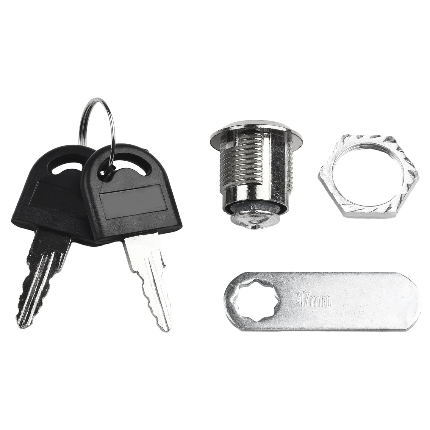 16/20/25/30mm Cam Lock Door Cabinet Mailbox Security Lock Drawer Cupboard Locker With 2 Keys Furniture Hardware