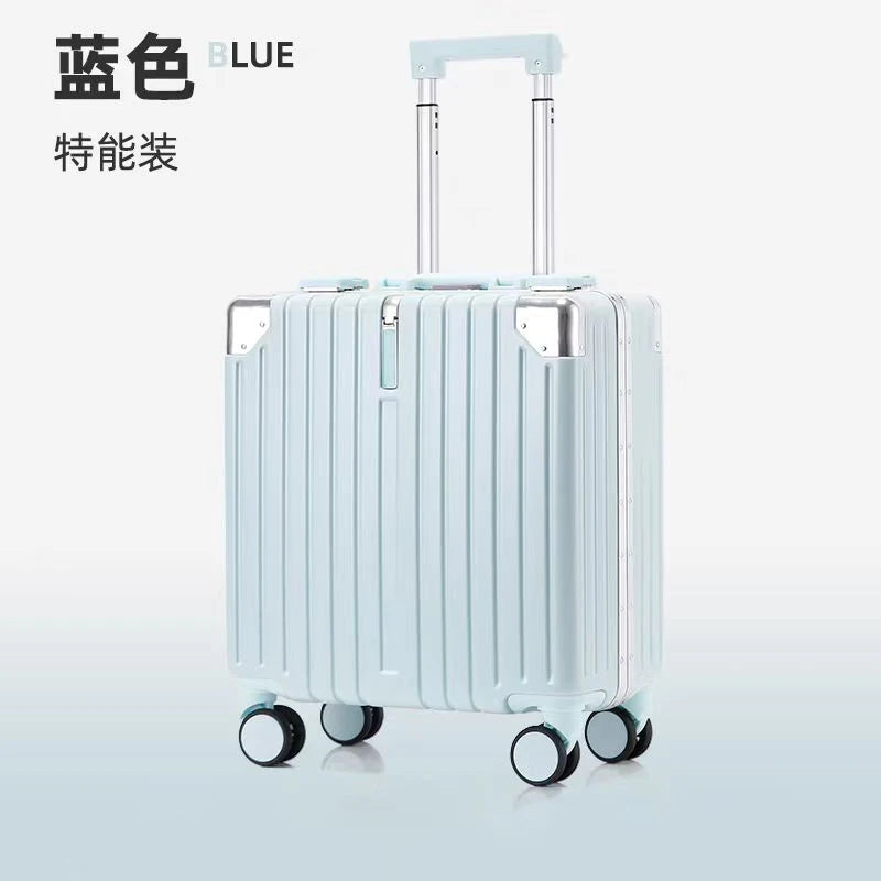 16 18 20 inch Boarding Box Front Opening Rolling Luggage Computer Laptop Layer Mini Travel Bag Cabin Trolley Case