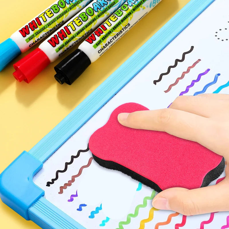 12 Colour Whiteboard Marker Set,Erasable, Refillable,Safety,Non-Toxic,High Capacity,Office,Conferencing,Educational Items