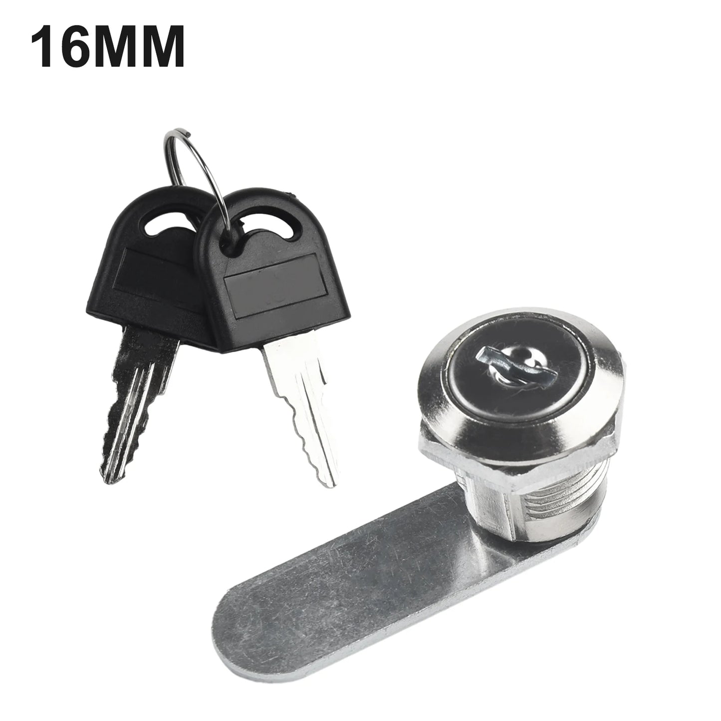 16/20/25/30mm Cam Lock Door Cabinet Mailbox Security Lock Drawer Cupboard Locker With 2 Keys Furniture Hardware