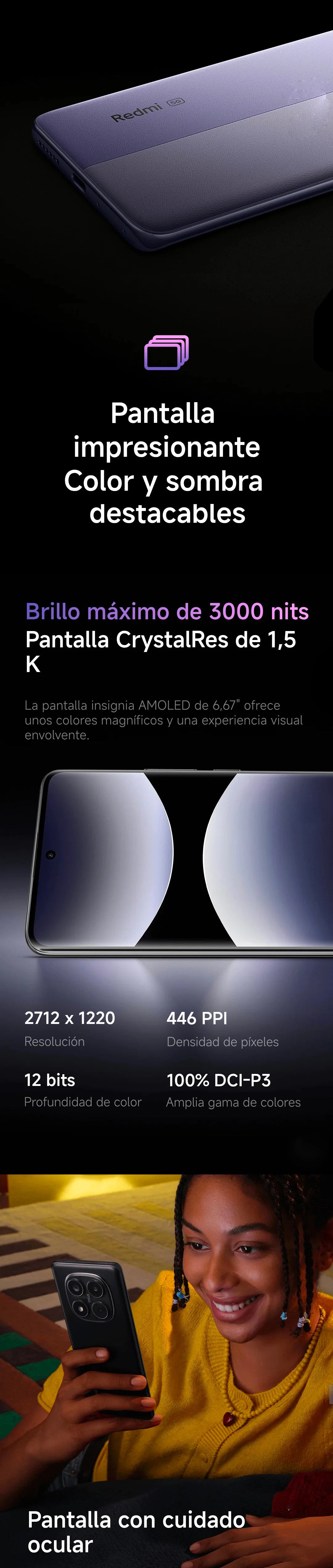 Xiaomi Redmi Note 14 Pro 5G European Version 256GB/512GB MTK Dimensity 7300-Ultra 6.67" AMOLED Display 120Hz 200MP Main Camera OIS 45W Charging, IP68, NFC