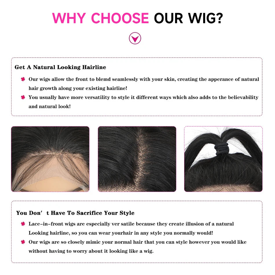 100% Vietnamese Super Double Drawn Bone Straight 13x4 Frontal Bob Wig with Human Hair Natural Black 210% Density For Black Women