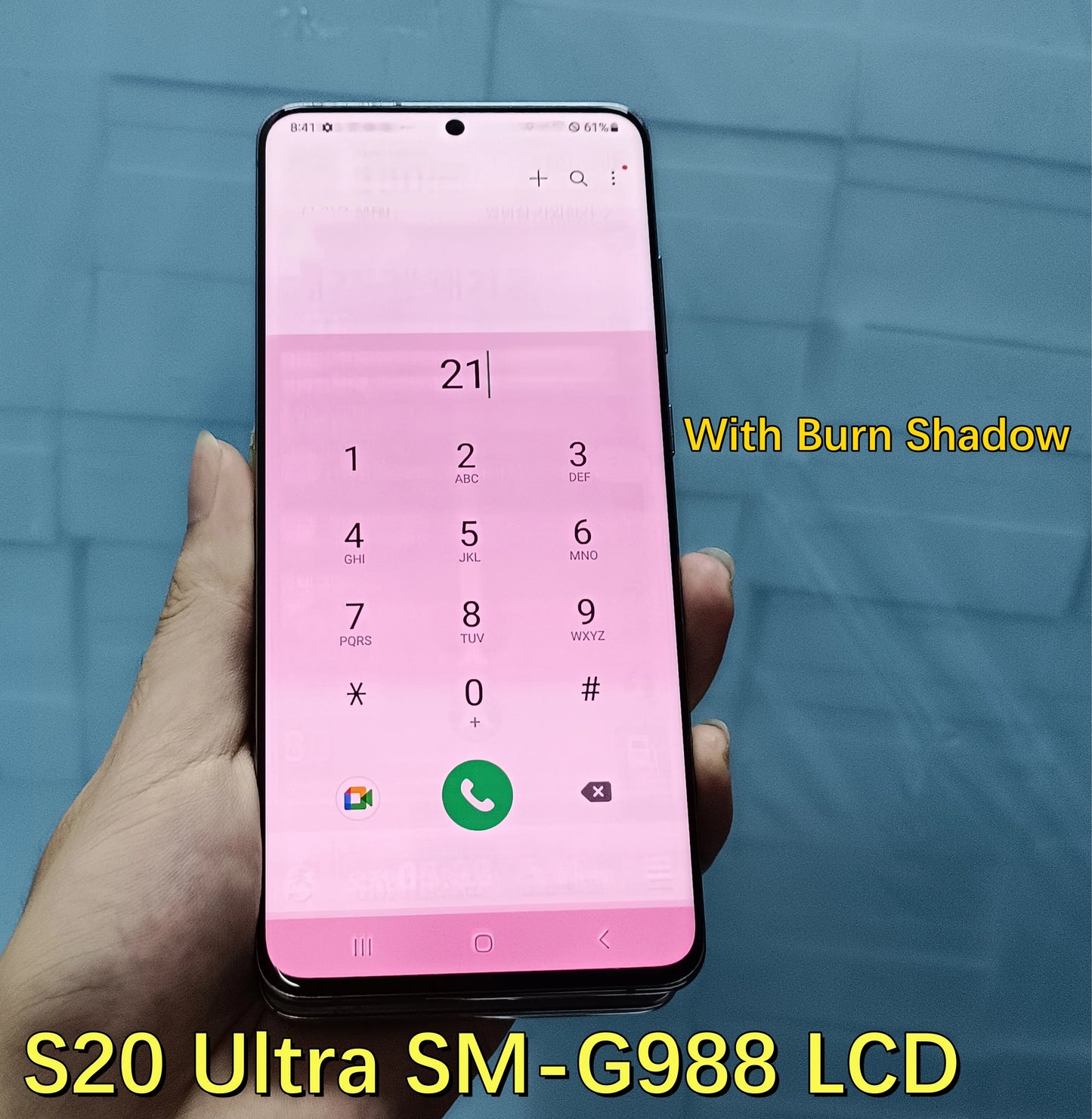 100% Work For Samsung Galaxy S20 Ultra G988 G988F LCD Display Touch Screen Digitizer Assembly For Samsung S20Ultra LCD With Line