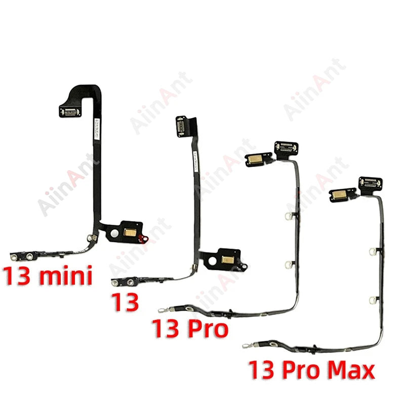 100% Test AiinAnt Bluetooth GPS Cellular Antenna NFC WI-FI Signal Wifi Flex Cable For iPhone 13 Pro Max mini with Sticker