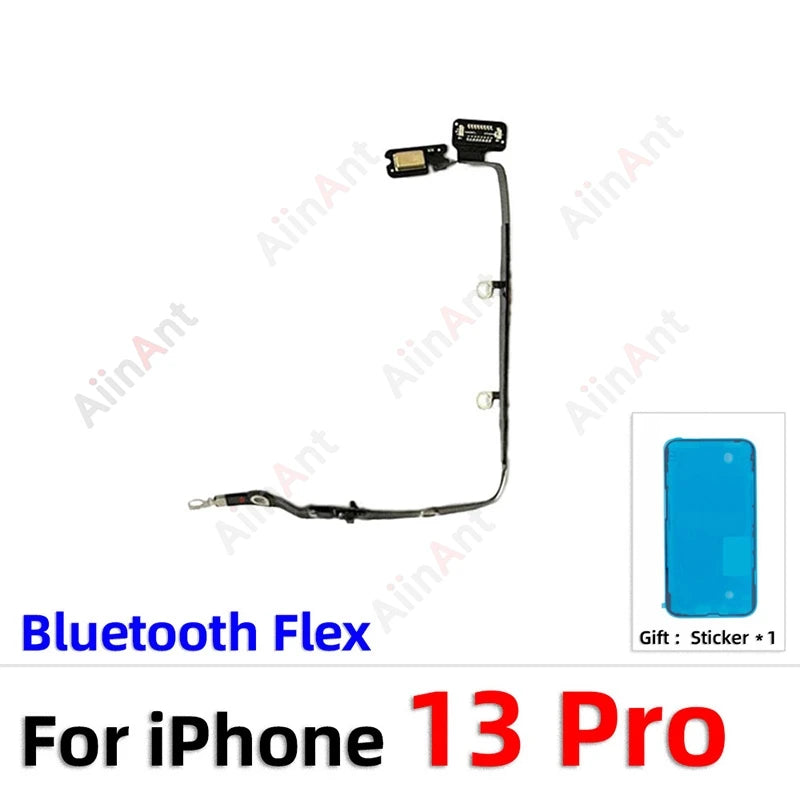 100% Test AiinAnt Bluetooth GPS Cellular Antenna NFC WI-FI Signal Wifi Flex Cable For iPhone 13 Pro Max mini with Sticker
