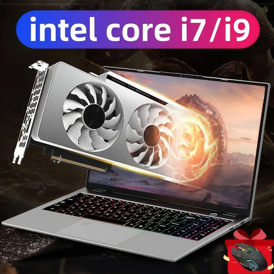 15.6" intel core i9-10980hk gaming laptops portable notebook computer pc 32GB 1TB IPS Backlit Keyboard Fingerprint Recognition