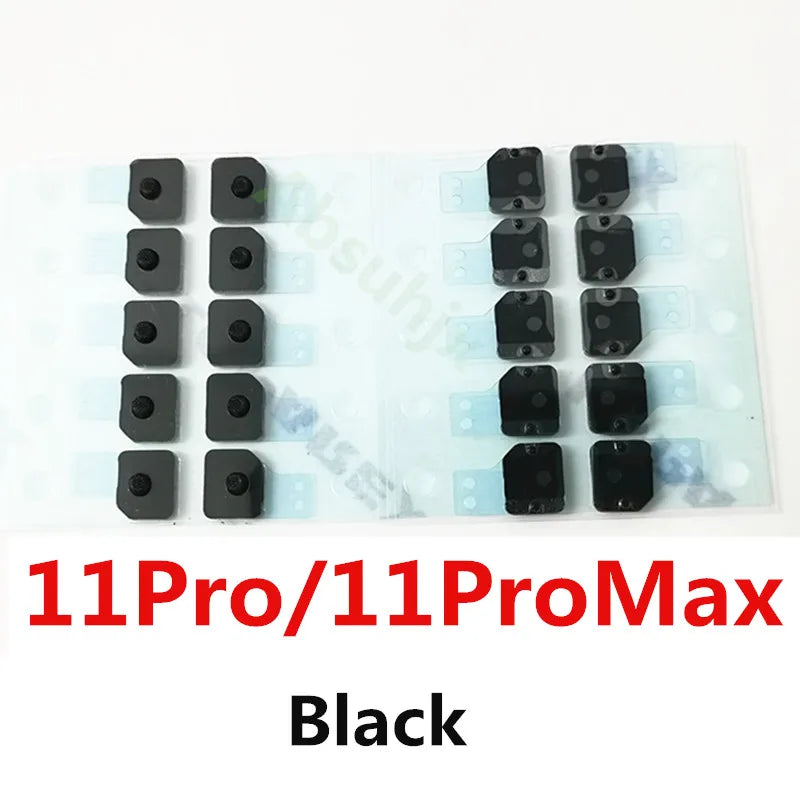 10pcs Flash Dust Net For iPhone 14 13 12 11 Pro Max Anti Mesh Rear Cover Camera Flash Light Microphone Phone Replace Parts
