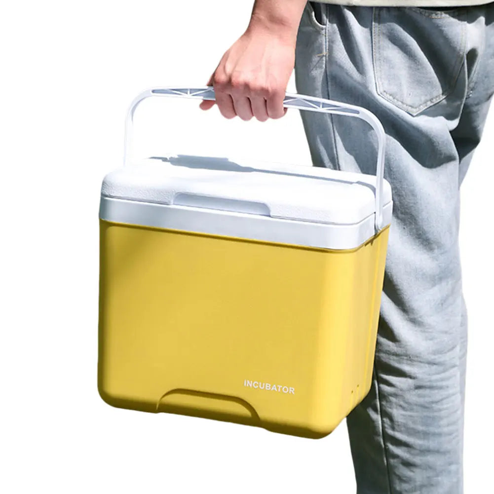 15L Camping Cooler Box Insulated Ice Chest Portable Ice Bucket for Camping Picnic Beach Drink Beverage Fishing