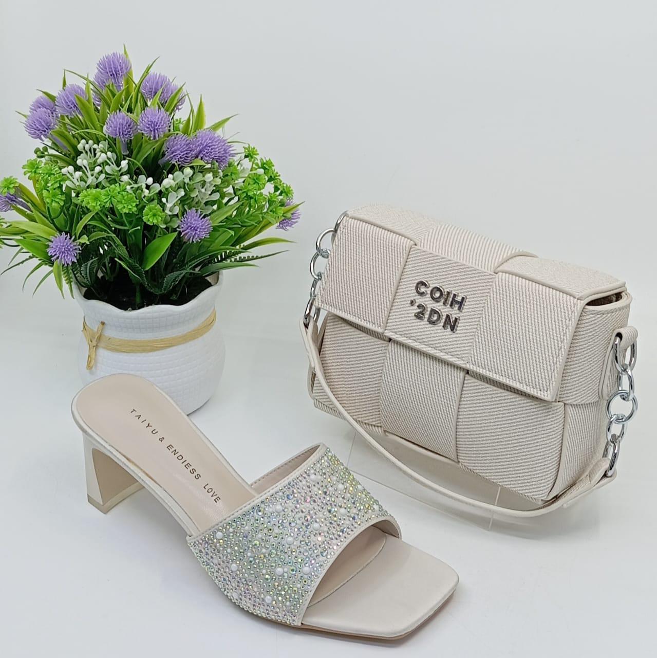 ✨ Elegant Ladies’ Handbag & Heel Set ✨